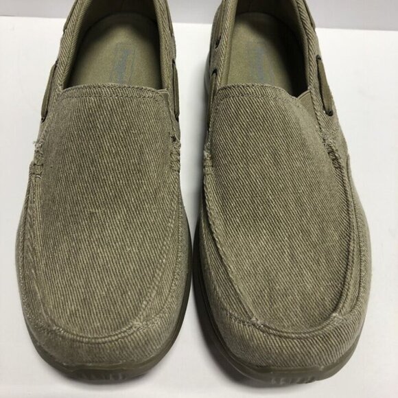 Propet Men’s Viasol, Tan Slip-On Loafers, Size 8, EEE. main image 7